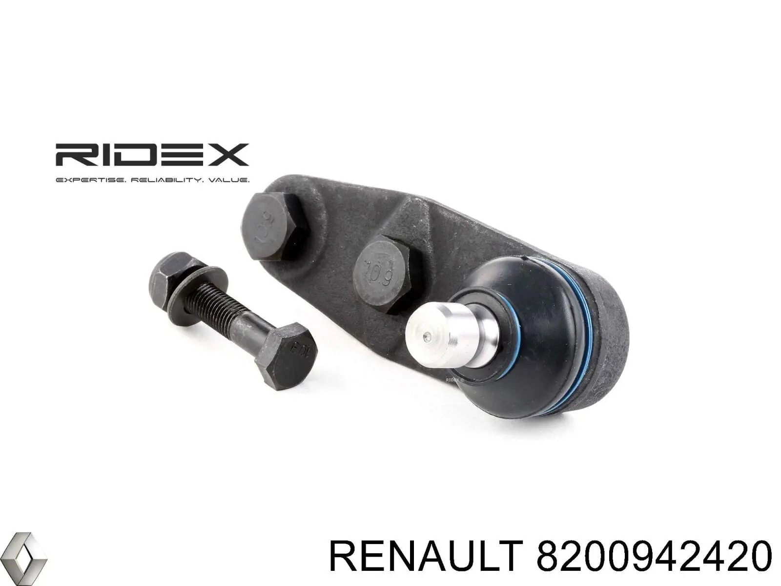 Compre 8200942420 Renault (RVI) Braço oscilante inferior direito de suspensão dianteira