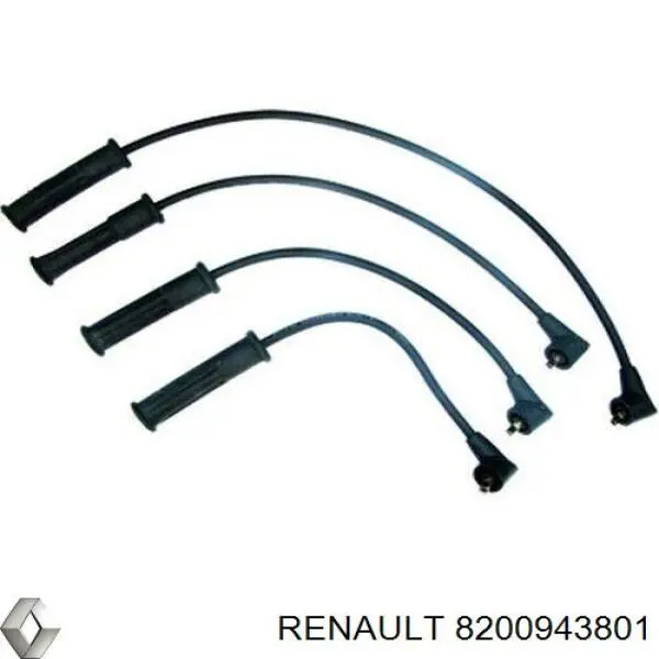 Fios de alta voltagem, kit Renault (RVI) 8200943801 preço, a partir de 57,77 USD