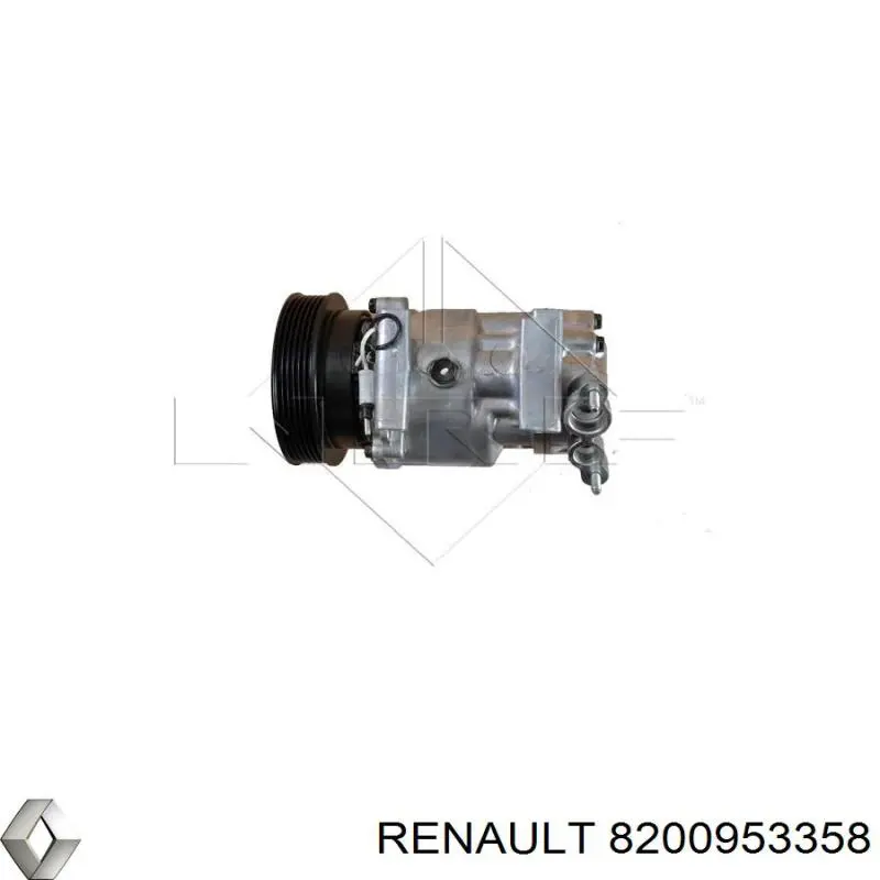 8200953358 Renault (RVI) Compressor de aparelho de ar condicionado