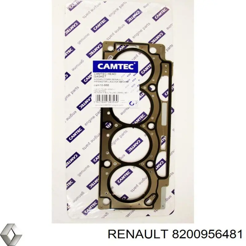 8200956481 Renault (RVI) Vedante de cabeça de motor (CBC)