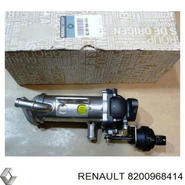 Radiador do sistema EGR de recirculação dos gases de escape Renault (RVI) 8200968414 preço, a partir de 73,21 USD