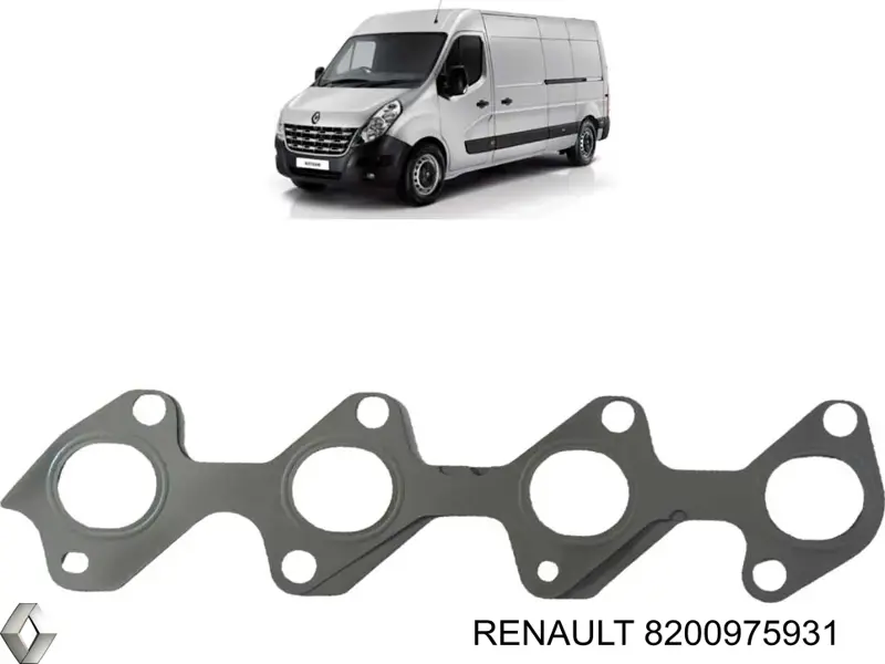 Vedante de tubo coletor de escape Renault (RVI) 8200975931 preço, a partir de 20,02 USD