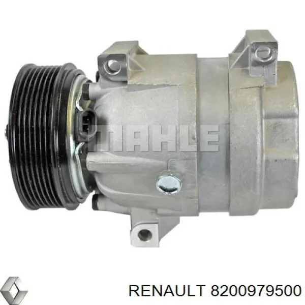 8200979500 Renault (RVI) Compressor de aparelho de ar condicionado