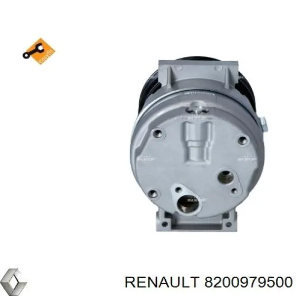 Compre 8200979500 Renault (RVI) Compressor de aparelho de ar condicionado