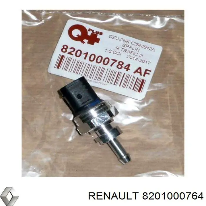 8201000764 Renault (RVI) Sensor de pressão dos gases de escape