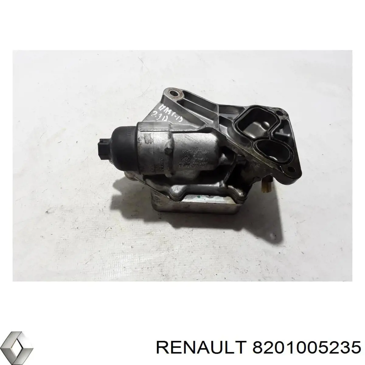 Compre 8201005235 Renault (RVI) Caixa do filtro de óleo