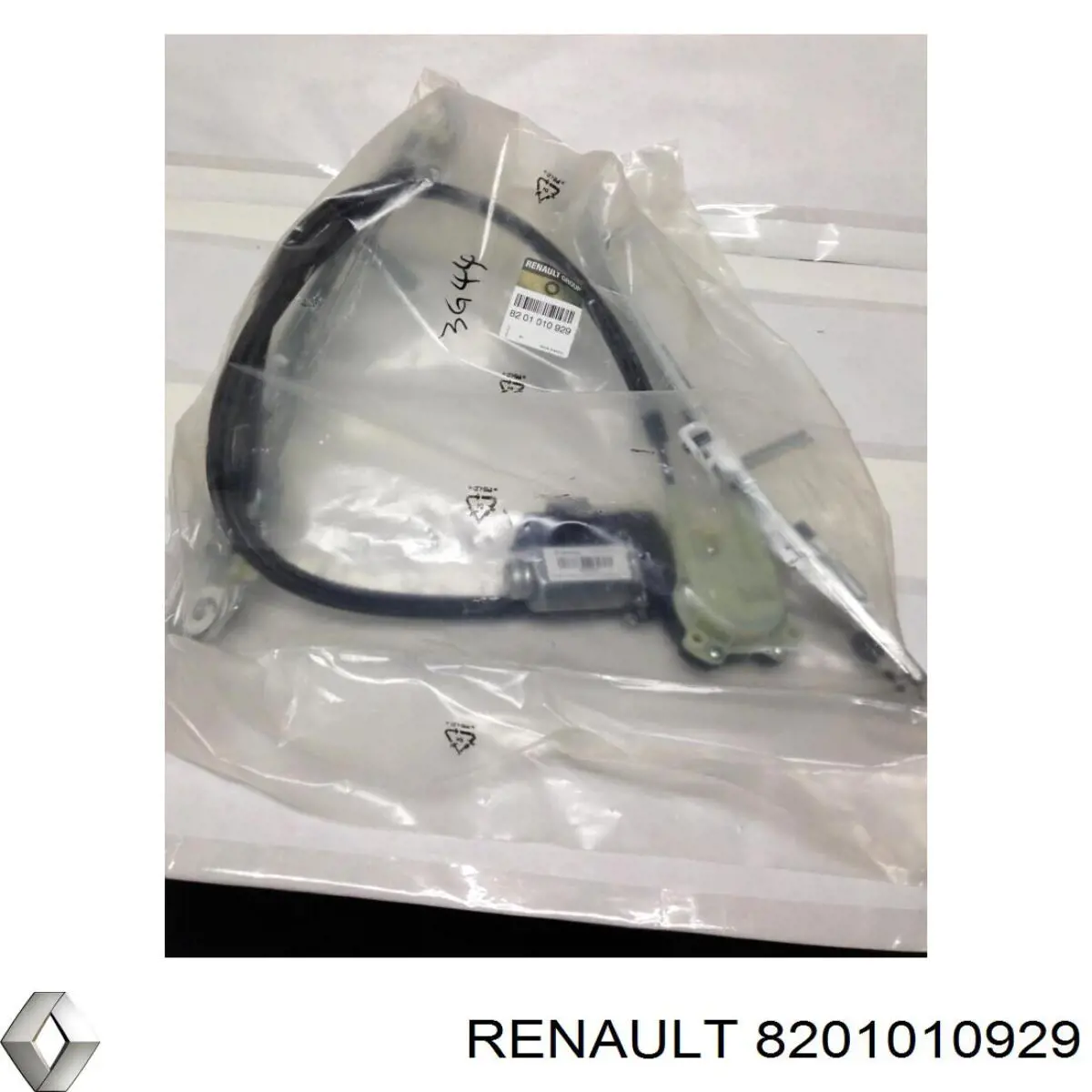 Compre 8201010929 Renault (RVI) Mecanismo de acionamento de vidro da porta dianteira esquerda