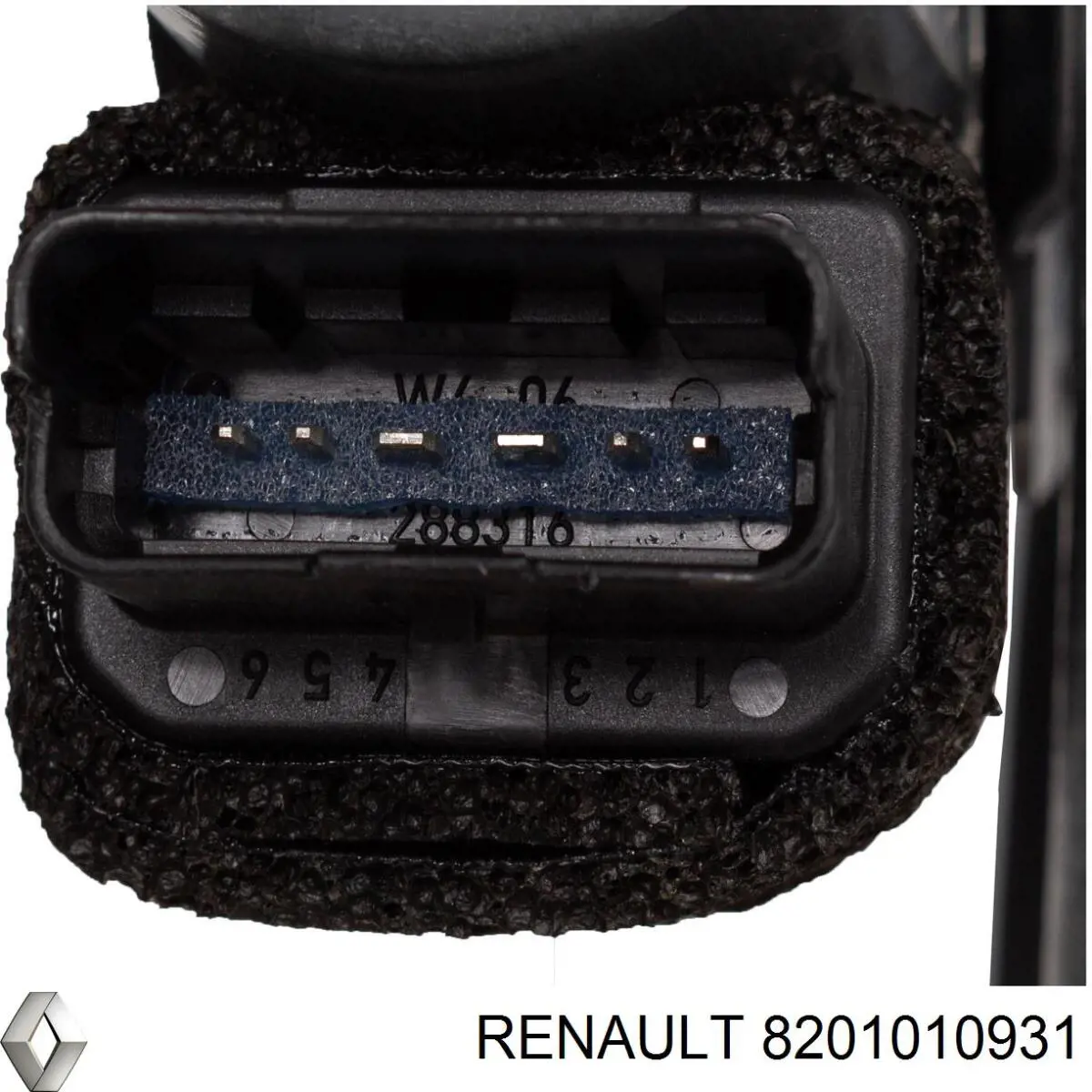 8201010931 Renault (RVI) Mecanismo de acionamento de vidro da porta dianteira direita