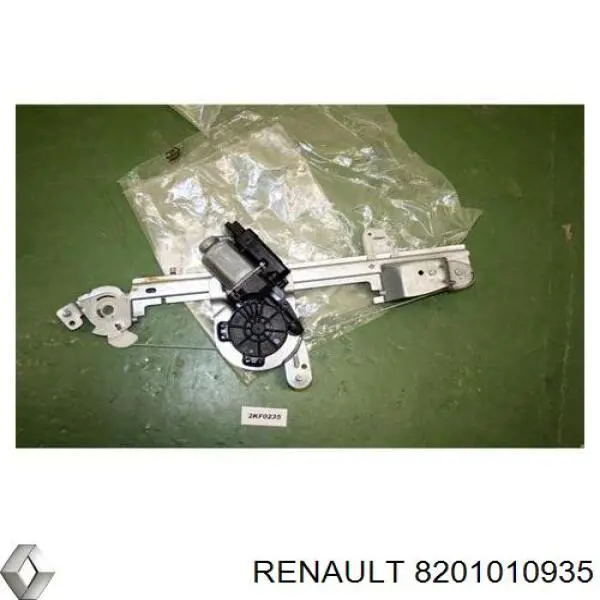 Mecanismo de acionamento de vidro da porta traseira esquerda Renault (RVI) 8201010935 preço, a partir de 60,53 USD
