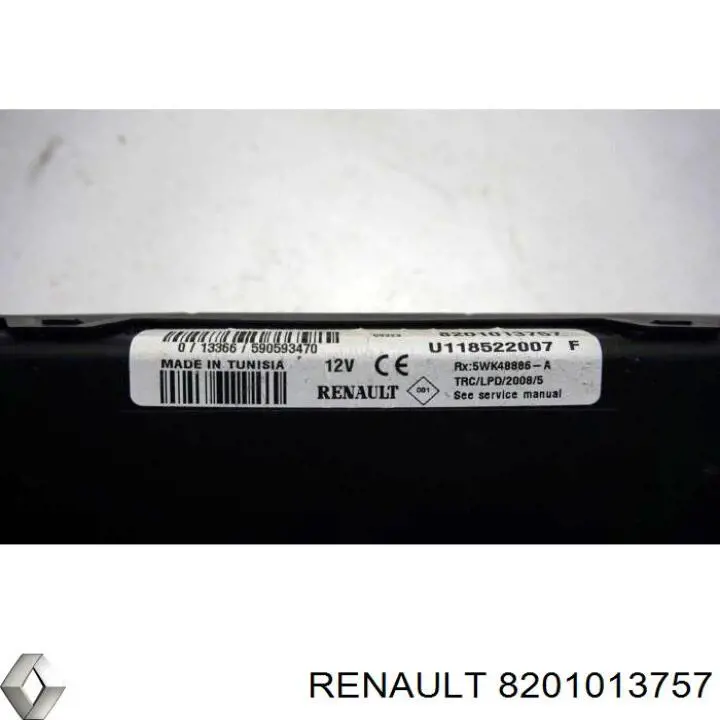 Unidade de conforto Renault (RVI) 8201013757 preço, a partir de 73,21 USD