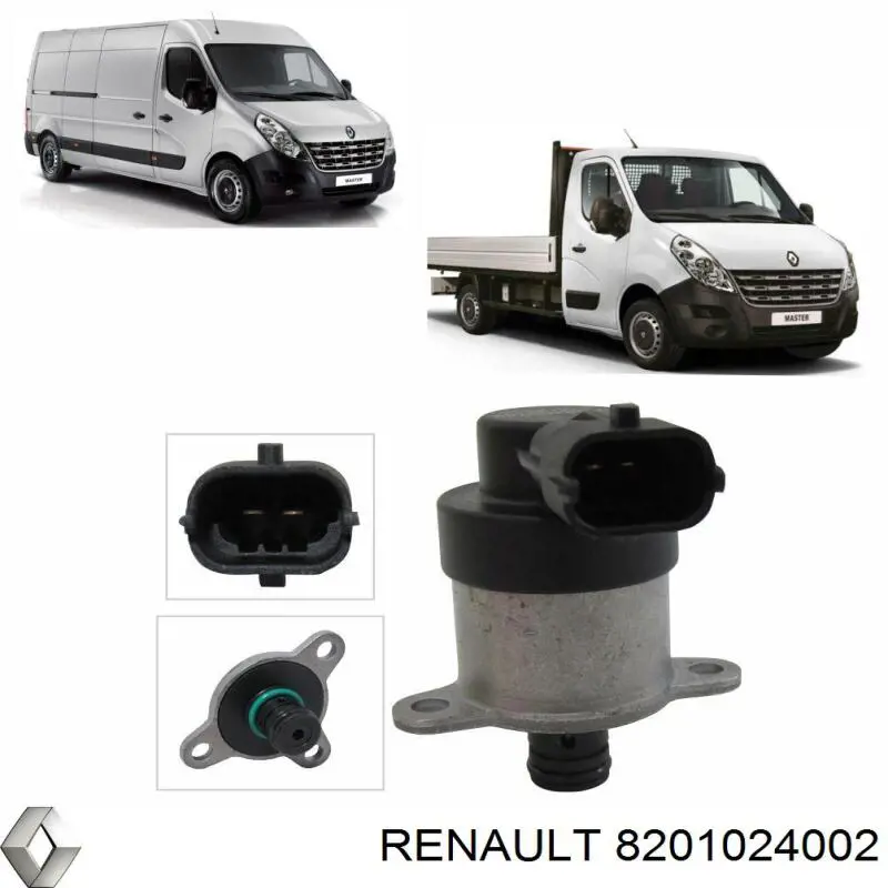 8201024002 Renault (RVI) Bomba de combustível de pressão alta