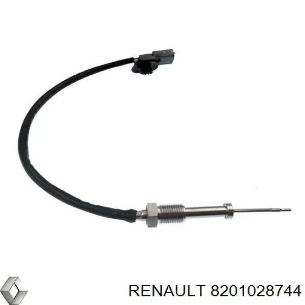 Sensor de temperatura dos gases de escape (GE), até o catalisador 70682514 Jakoparts