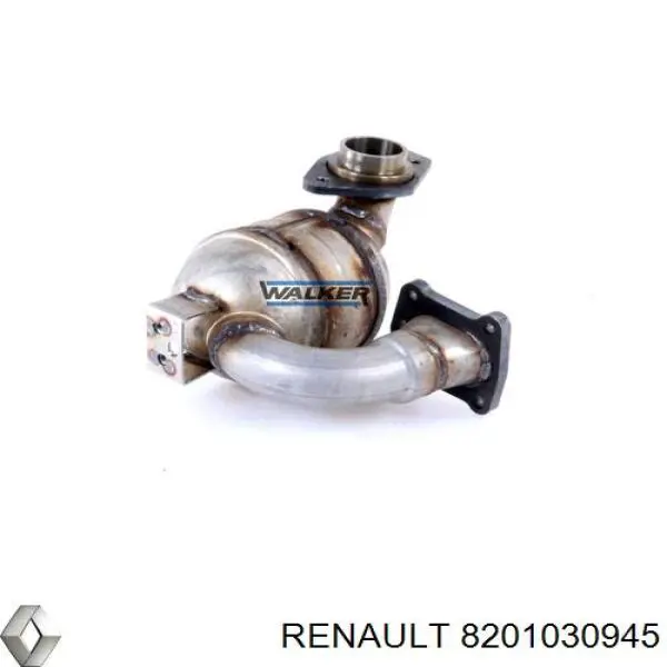 Convertidor - catalisador Renault (RVI) 8201030945 preço, a partir de 447,39 USD