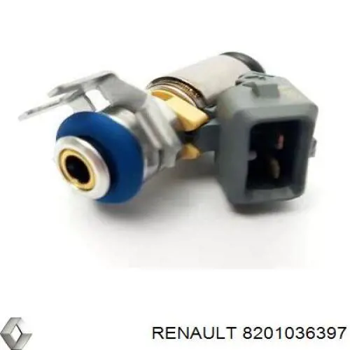Compre 8201036397 Renault (RVI) Injetor de injeção de combustível