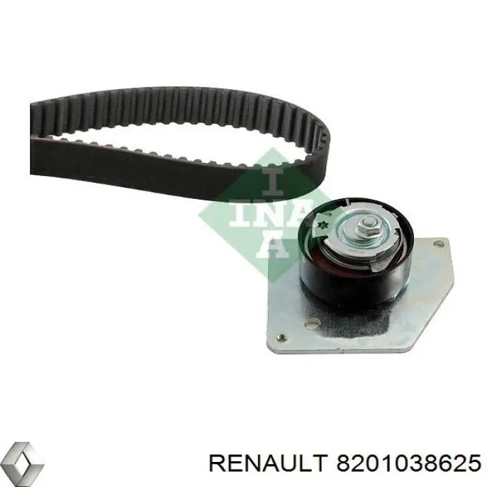 Correia do mecanismo de distribuição de gás, kit Renault (RVI) 8201038625 preço, a partir de 128,63 USD