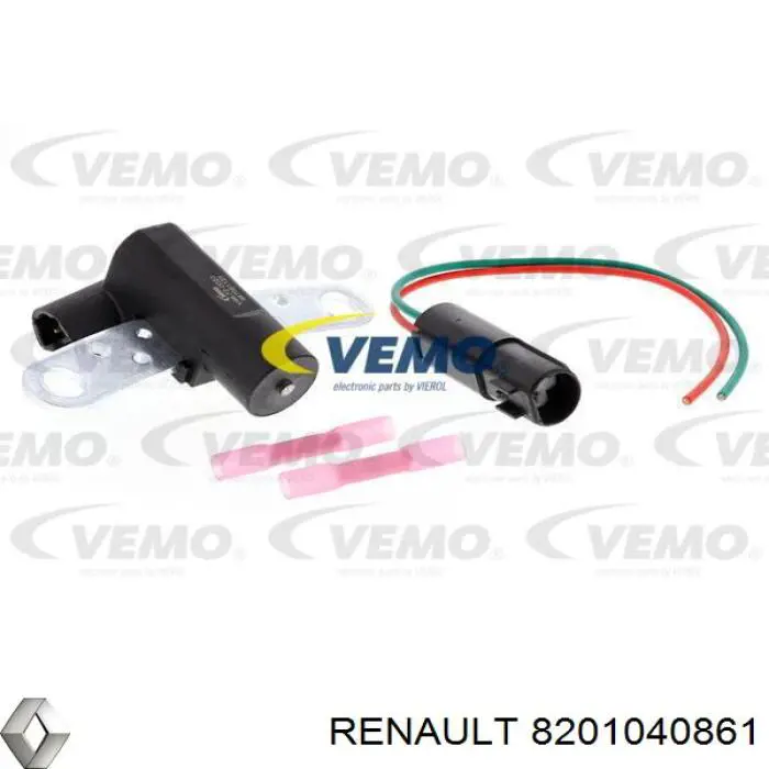 Compre 8201040861 Renault (RVI) Sensor de posição (de revoluções) de cambota
