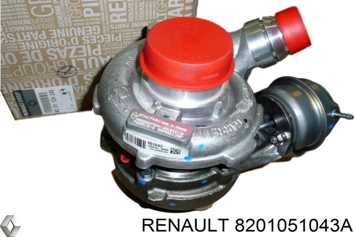 Compre 8201051043C Renault (RVI) Turbina