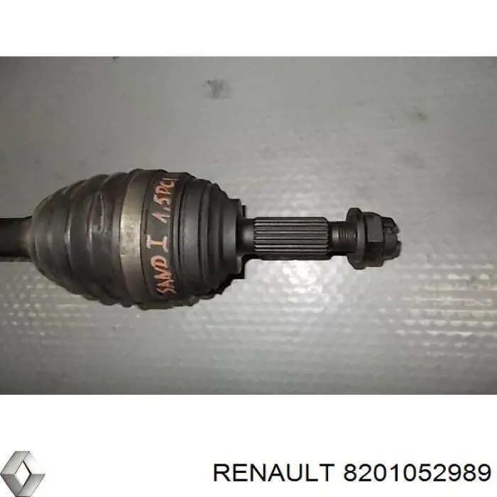 Semieixo (acionador) dianteiro direito Renault (RVI) 8201052989 preço, a partir de 78,45 USD