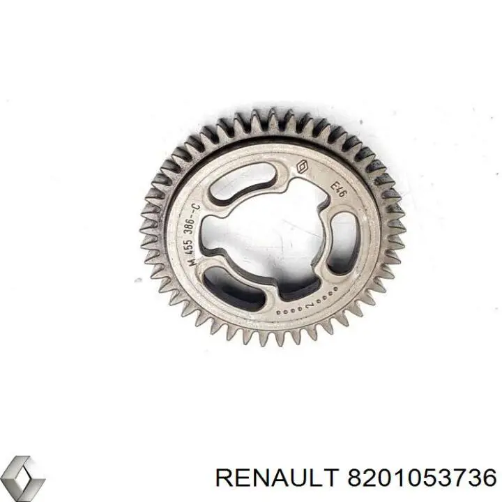 8200455386 Renault (RVI) Engrenagem de cadeia de roda dentada da árvore distribuidora de escape de motor