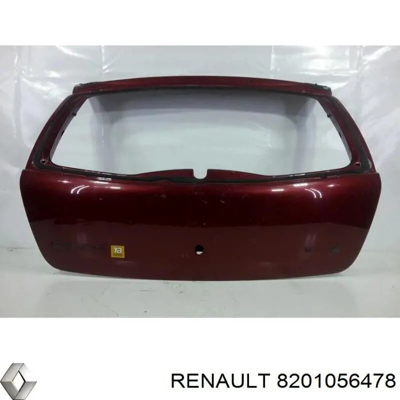 8201056478 Renault (RVI) Porta traseira (3ª/5ª porta-malas (tampa de alcapão)