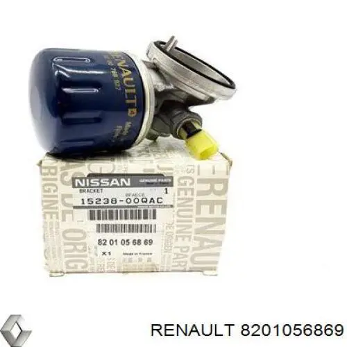 Caixa do filtro de óleo Renault (RVI) 8201056869 preço, a partir de 42,62 USD