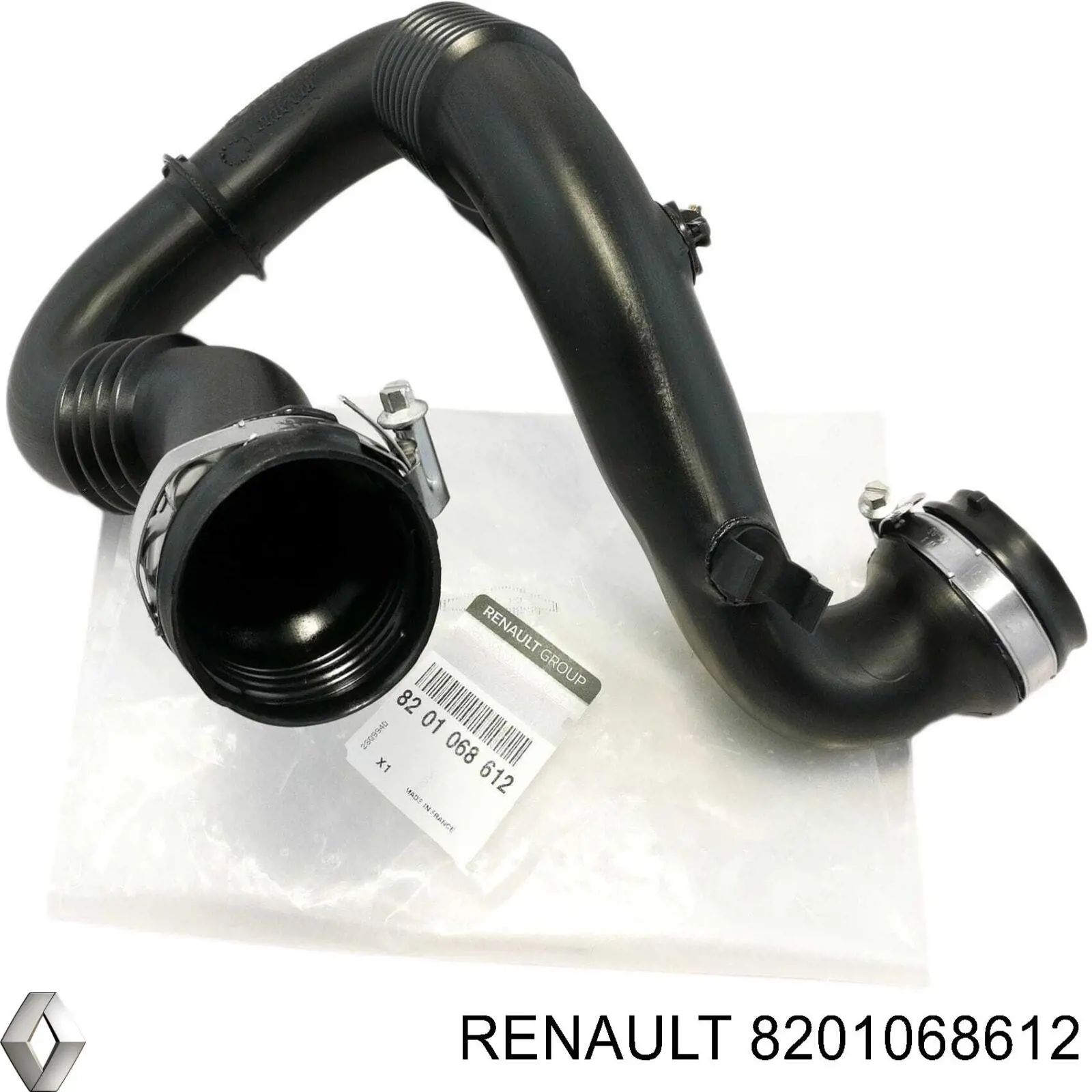 8201068612 Renault (RVI) Mangueira (cano derivado) de intercooler