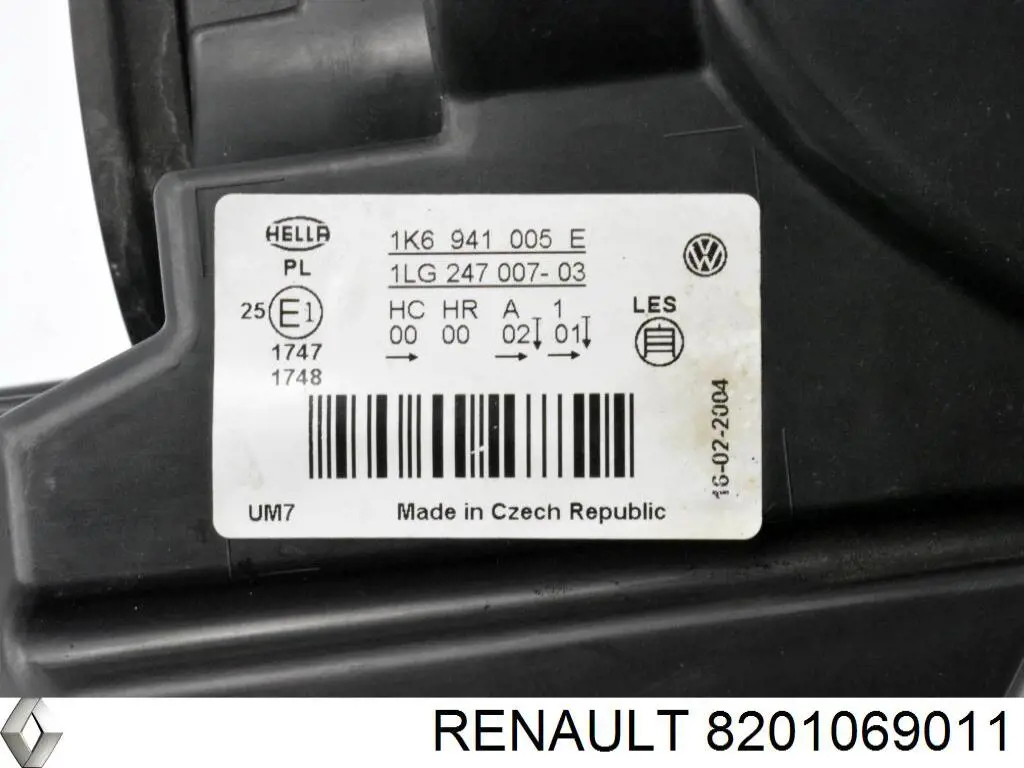 Compre 8201069011 Renault (RVI) Disco de embraiagem