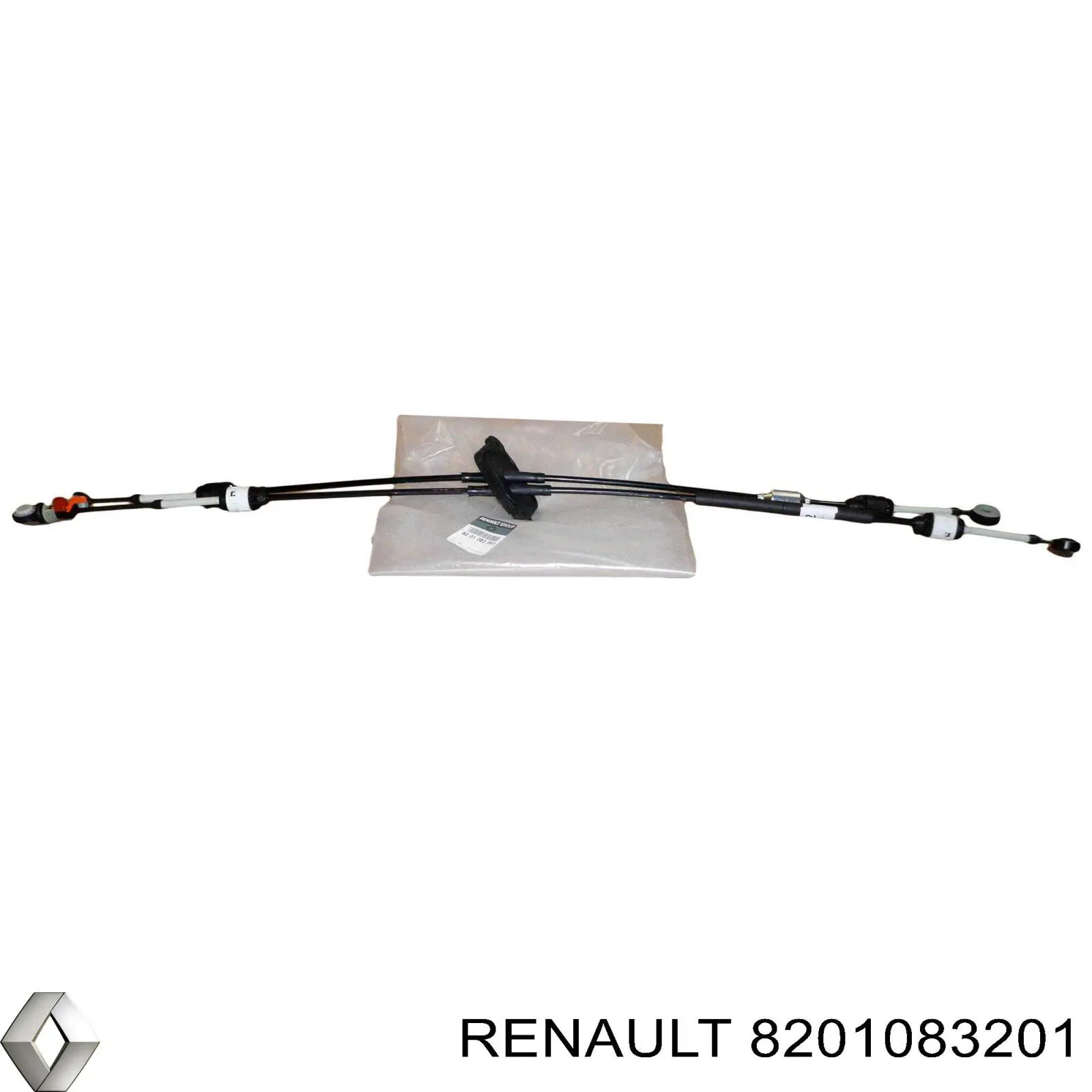 Compre 8201083201 Renault (RVI) Cabo de mudança duplo