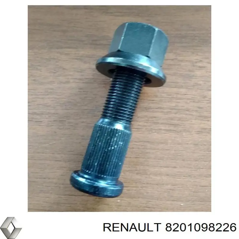 8201098226 Renault (RVI) Prego de roda traseiro/dianteiro