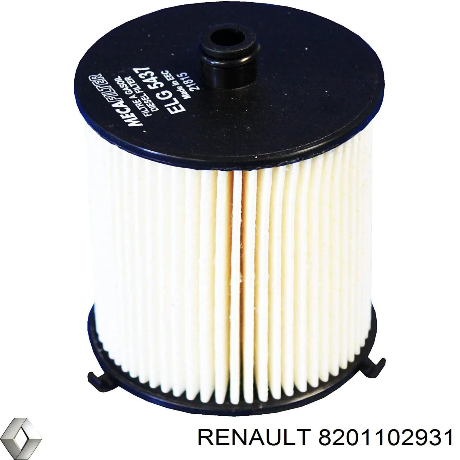 Compre 8201102931 Renault (RVI) Caixa de filtro de combustível