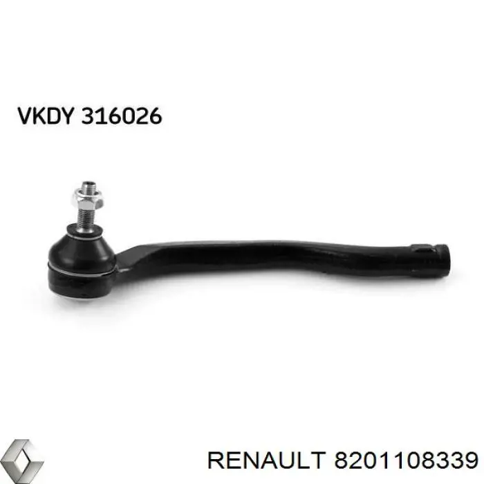 8201108339 Renault (RVI) Ponta externa da barra de direção