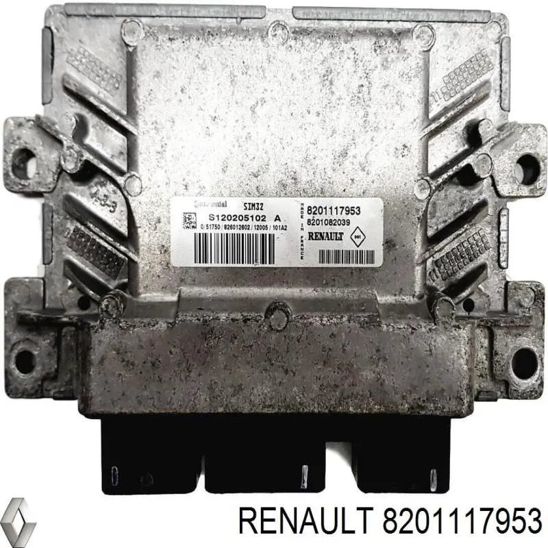 8201117953 Renault (RVI) Módulo de direção (Centralina eletrônica) de motor
