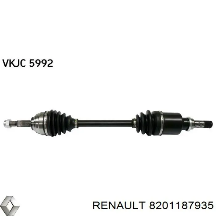 Semieixo (acionador) dianteiro esquerdo Renault (RVI) 391014232R preço, a partir de 66,52 USD