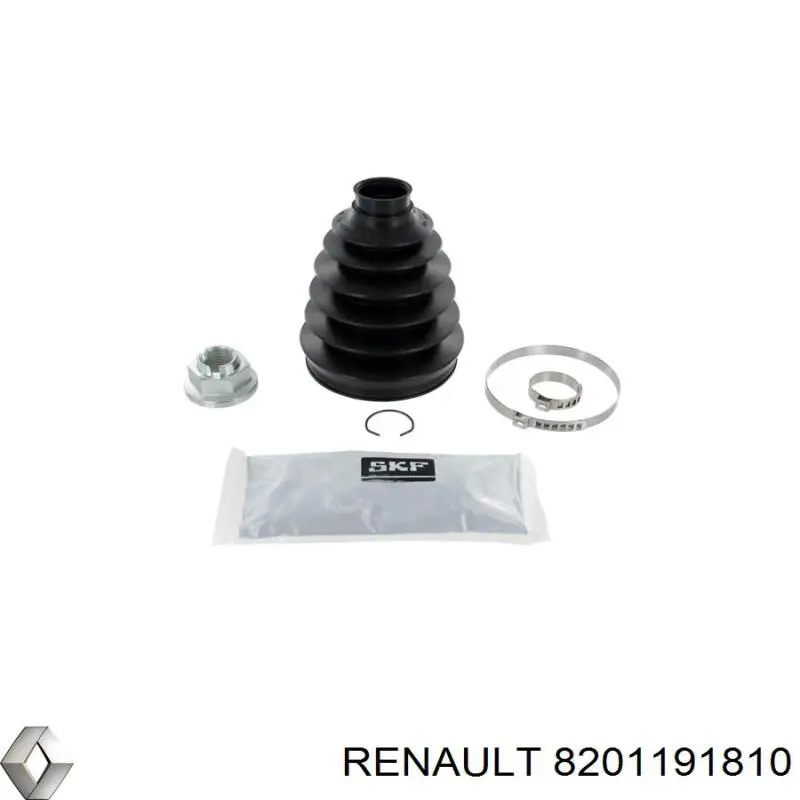 Bota de proteção externa de junta homocinética do semieixo dianteiro Renault (RVI) 8201191810 preço, a partir de 22,82 USD