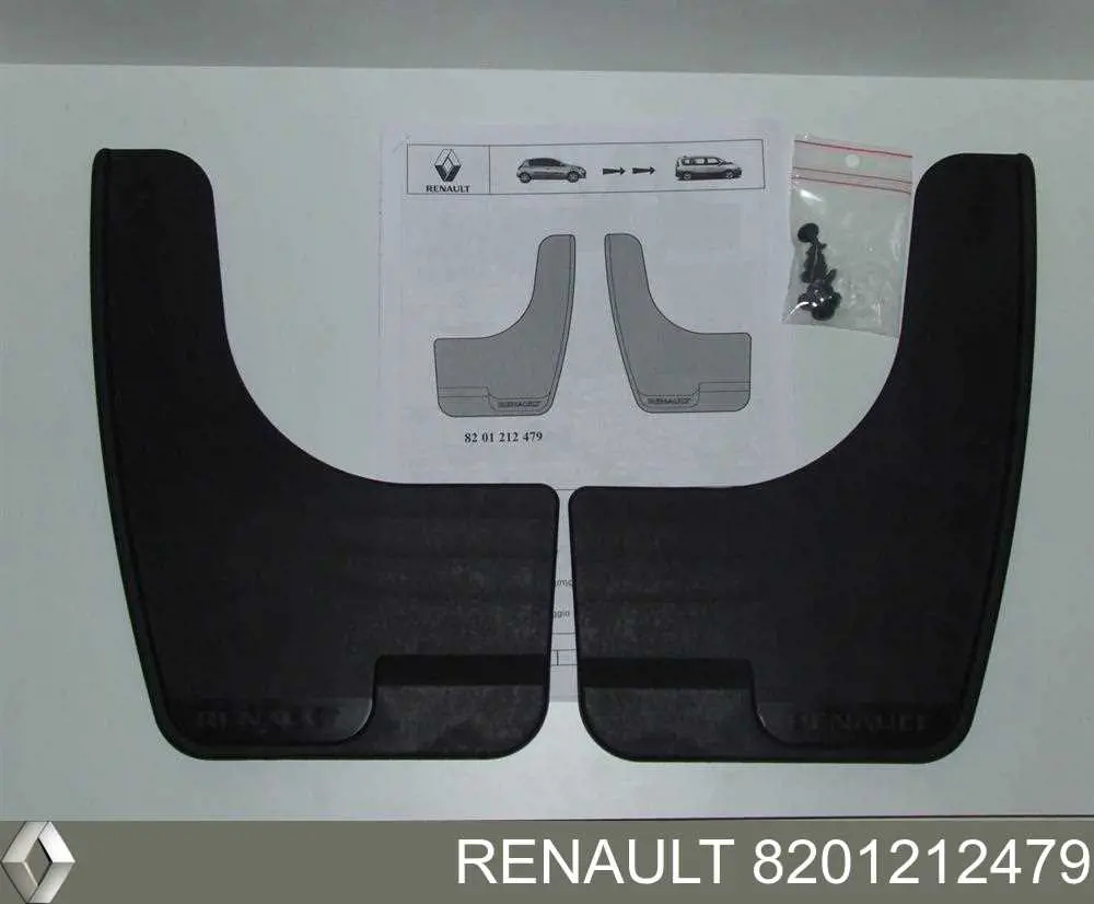 Protetores de lama traseiros, kit Renault (RVI) 8201212479 preço, a partir de 39,94 USD