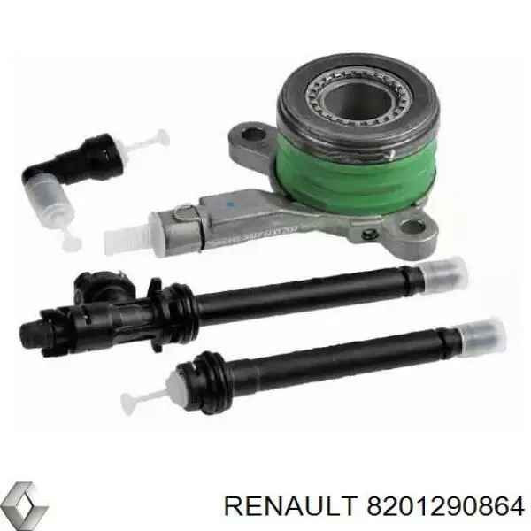 8201290864 Renault (RVI) Cilindro de trabalho de embraiagem montado com rolamento de desengate