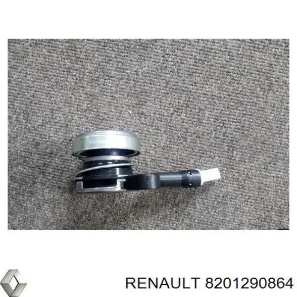Compre 8201290864 Renault (RVI) Cilindro de trabalho de embraiagem montado com rolamento de desengate