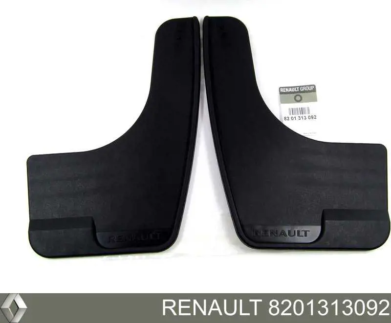 Protetores de lama dianteiros, kit Dacia Logan II L8_