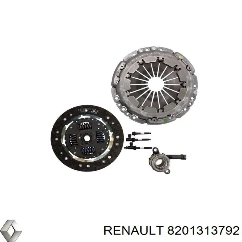 Compre 8201313792 Renault (RVI) Disco de embraiagem