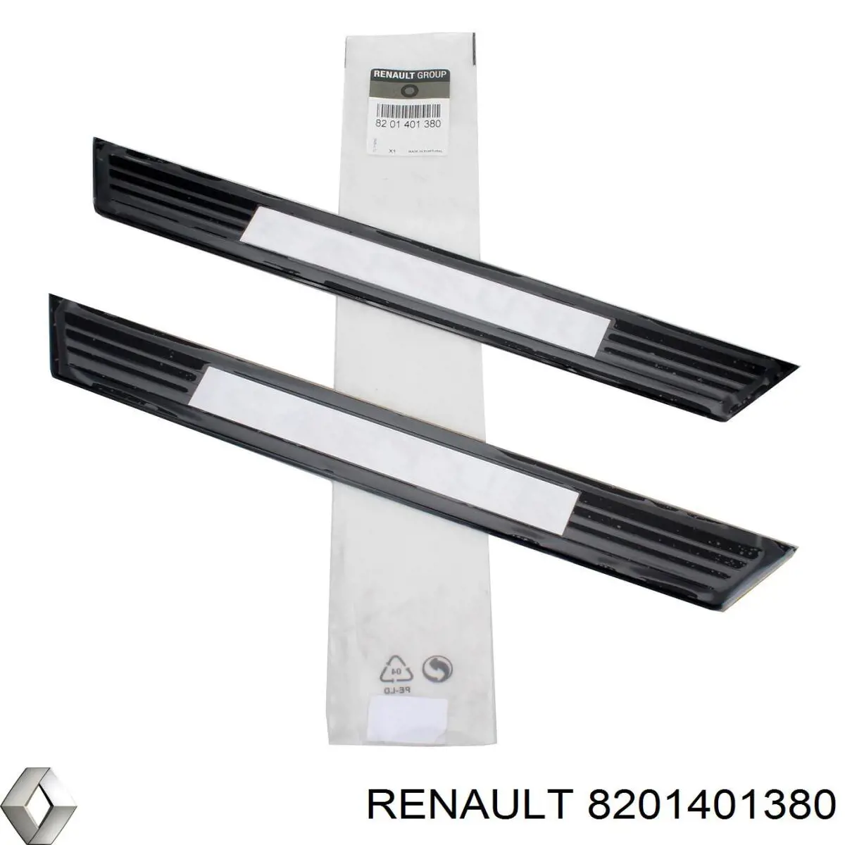 Placa sobreposta interna de acesso na porta, kit de 4 un. Renault (RVI) 8201401380 preço, a partir de 35,53 USD