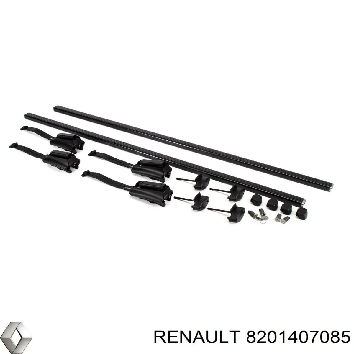 Travessas de porta-malas do teto, kit Renault (RVI) 8201407085 preço, a partir de 203,29 USD