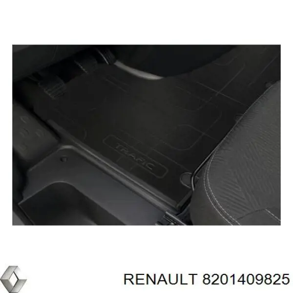 Compre 8201409825 Renault (RVI) Tapete de terceira fila dos assentos