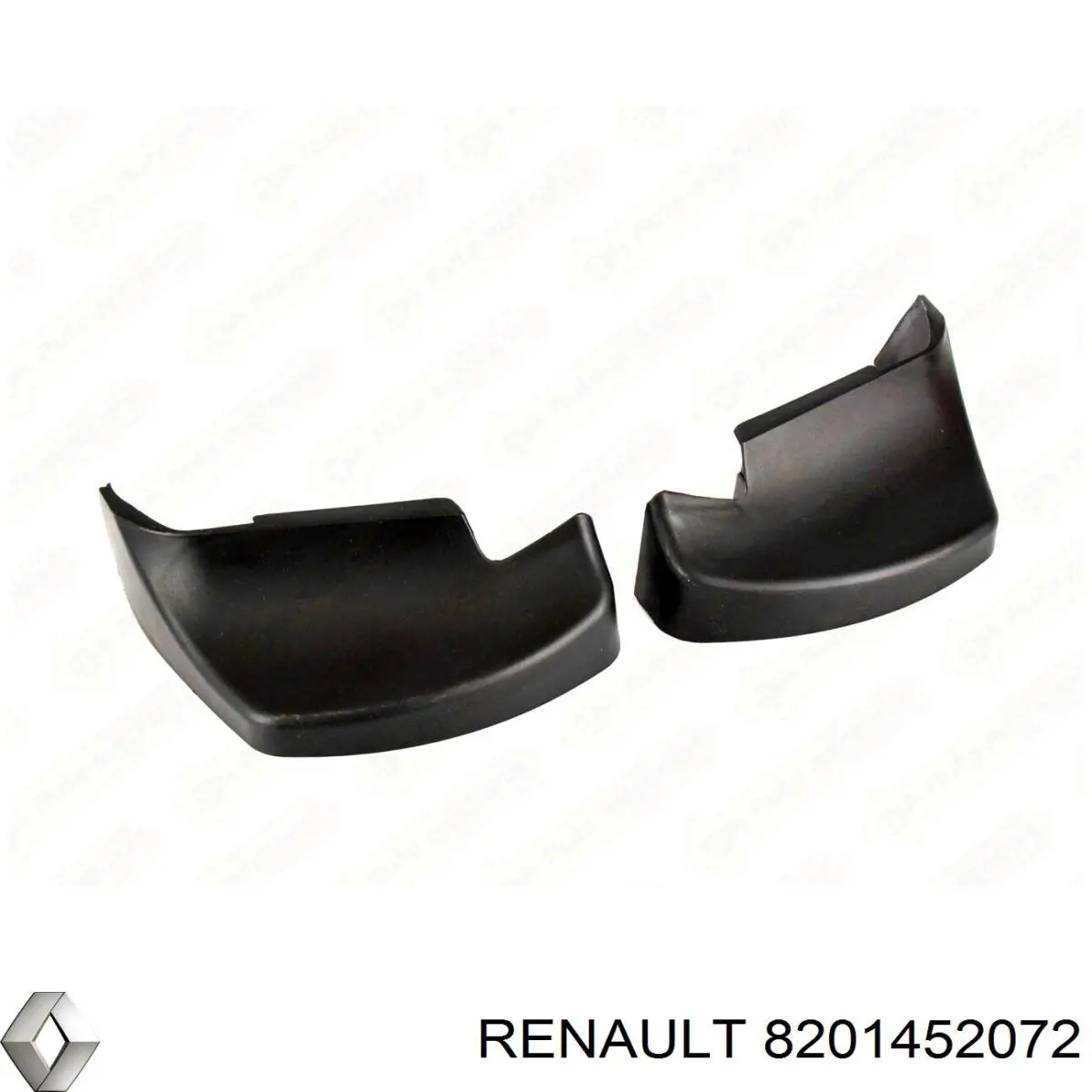 8201452072 Renault (RVI) Protetores de lama dianteiros, kit