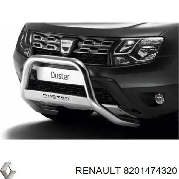 8201474320 Renault (RVI) Proteção dianteira "mata-vacas"
