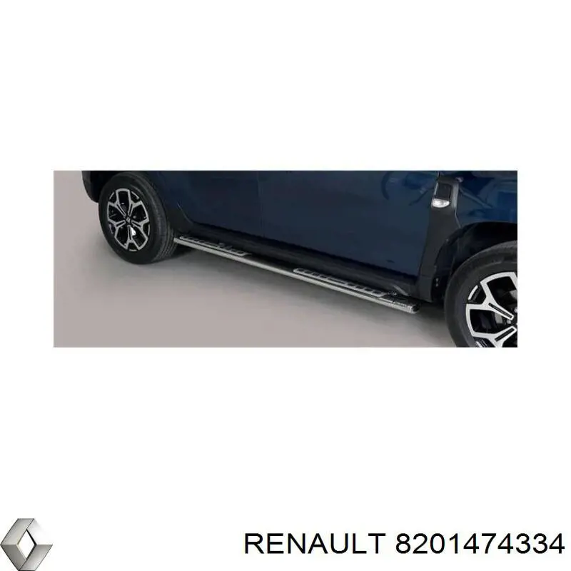 8201474334 Renault (RVI) Arcos (limiares) laterais