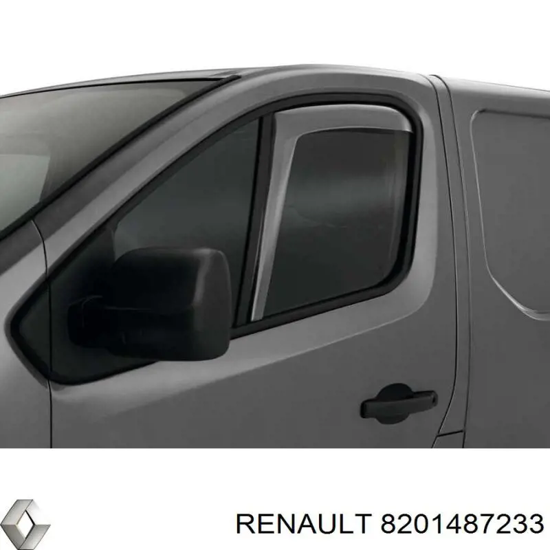 Defletor de janelas para o vidro da porta, kit 2 un. Renault (RVI) 8201487233 preço, a partir de 135,67 USD