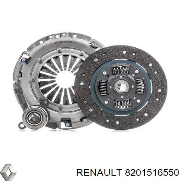 Compre 8201516550 Renault (RVI) Kit de embraiagem (3 peças)
