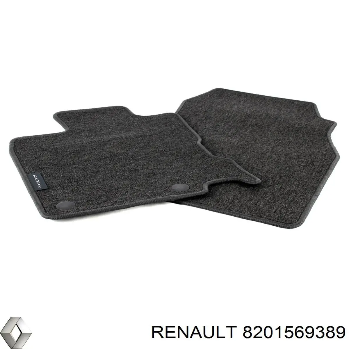Tapetes dianteiros + traseiros, kit Renault (RVI) 8201569389 preço, a partir de 54,86 USD