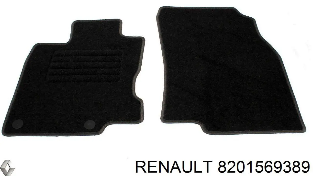 Compre 8201569389 Renault (RVI) Tapetes dianteiros + traseiros, kit
