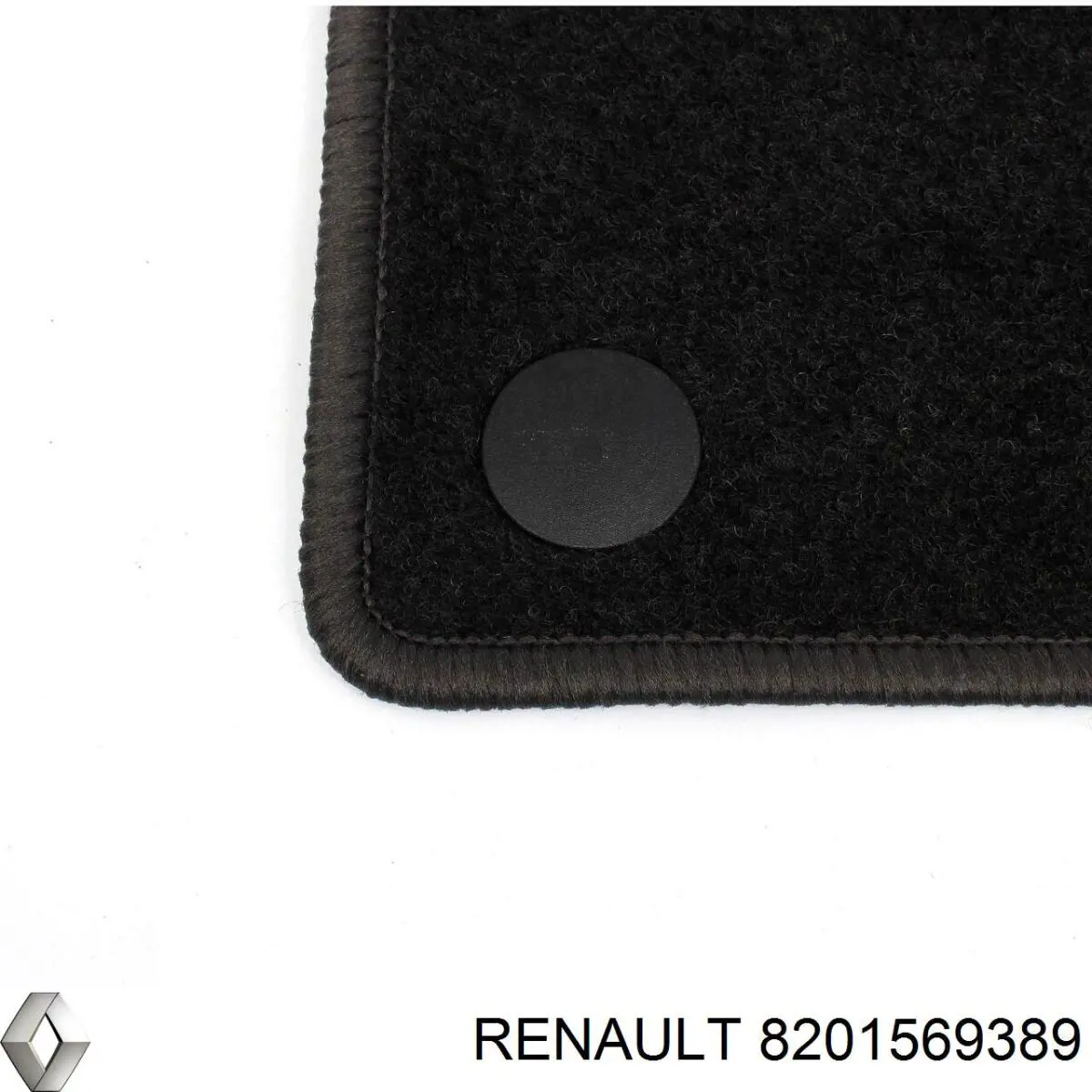 Tapetes dianteiros + traseiros, kit 8201569389 Renault (RVI)